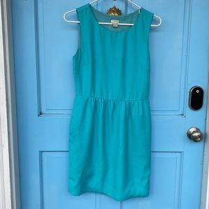 J. Crew Turquoise Dress 👗 with Pockets